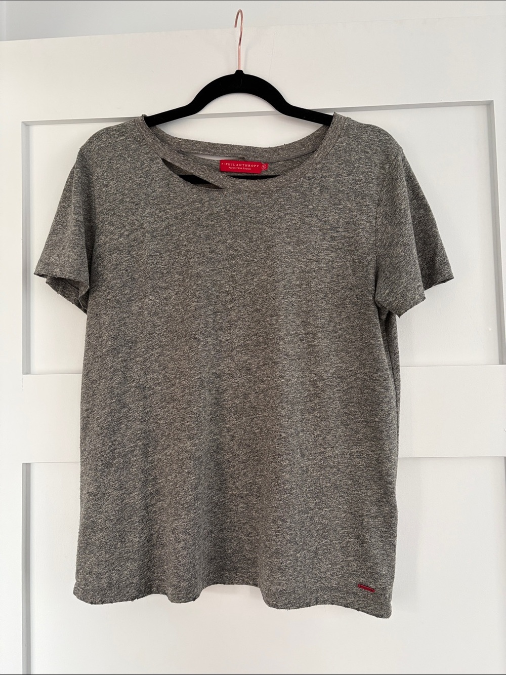 Blank Slate Gray Women’s Crewneck Tee